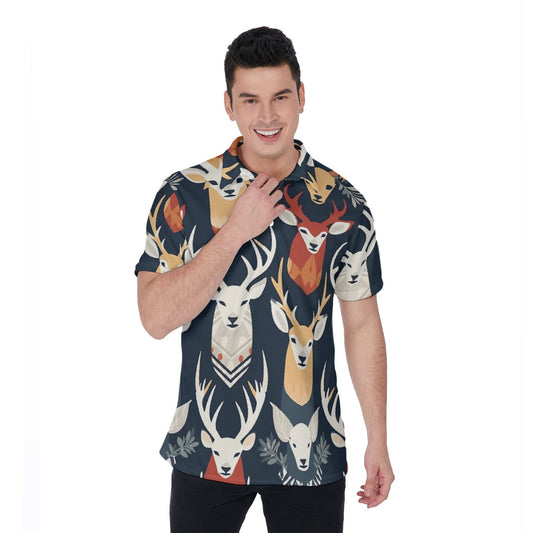 Oh Deer! Men's Polo Shirt