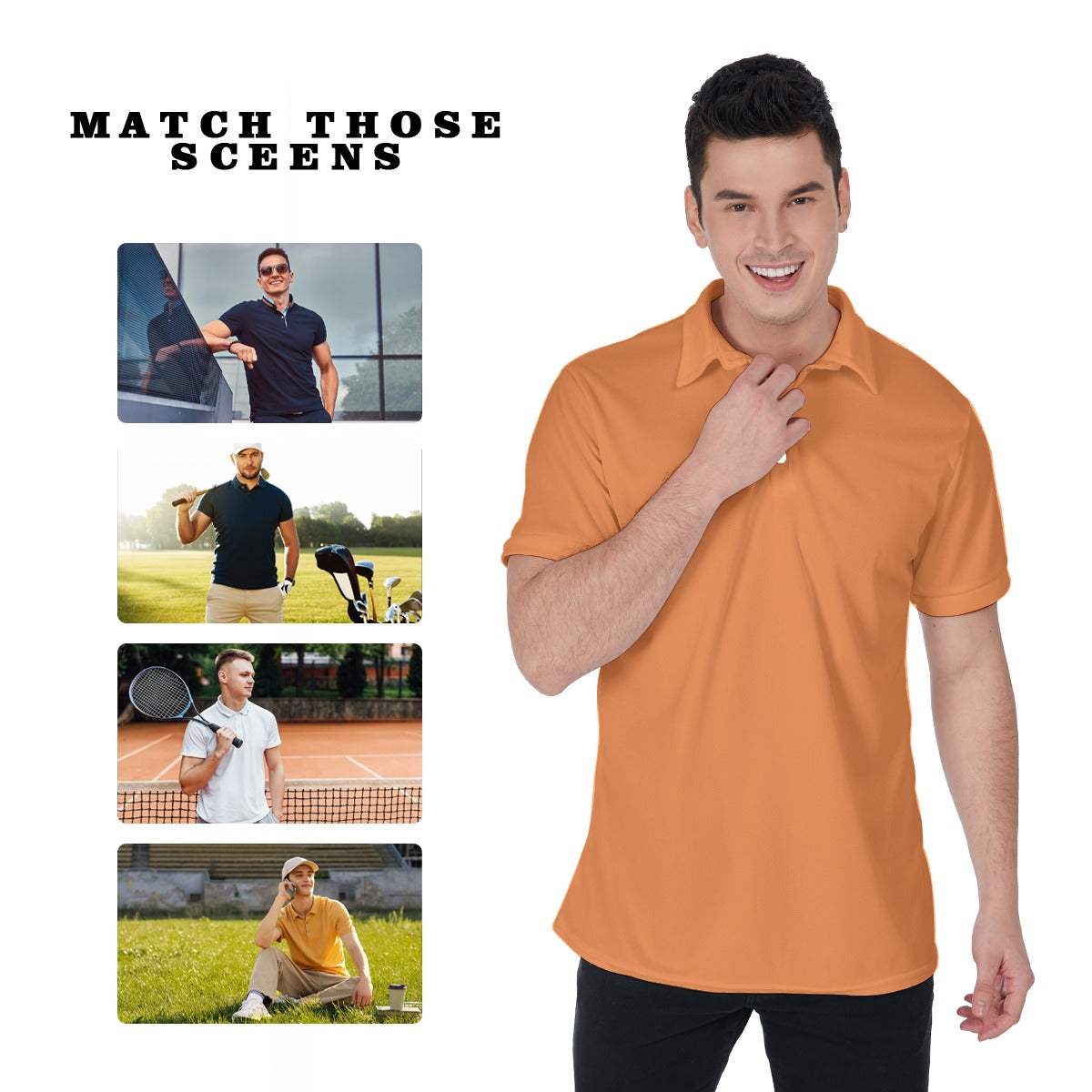 Are You Looking At My Putt? Men's Polo Shirt