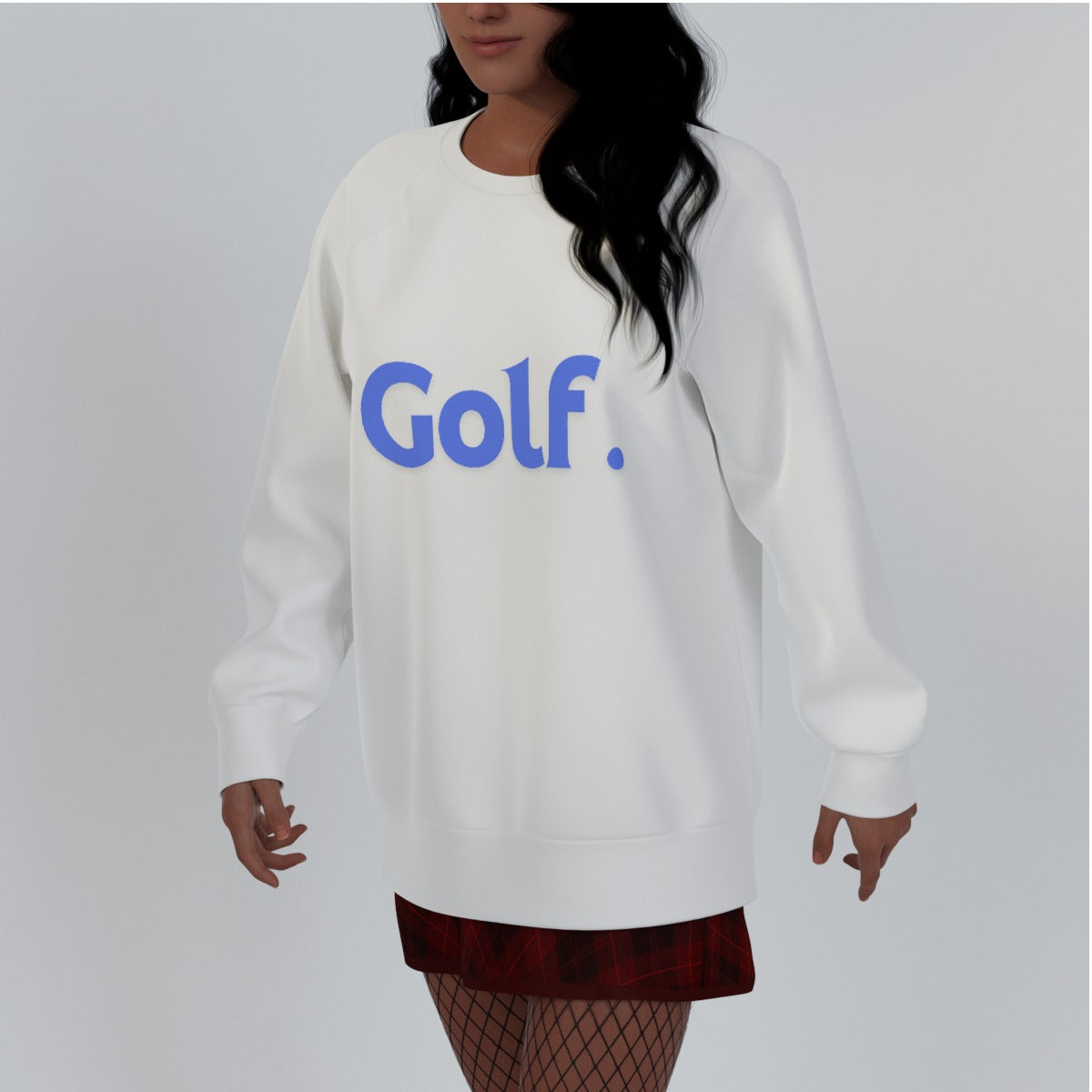 Golf. Women's Raglan Sleeve Sweatshirt