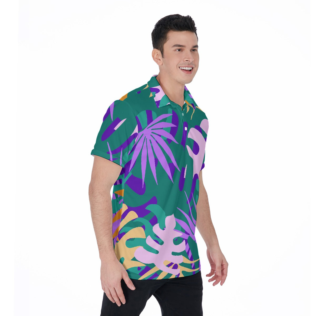 Tropical Dream Men's Polo Shirt