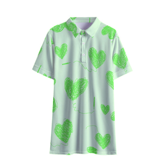 Heart of Envy Women's Polo Shirt | Birdseye