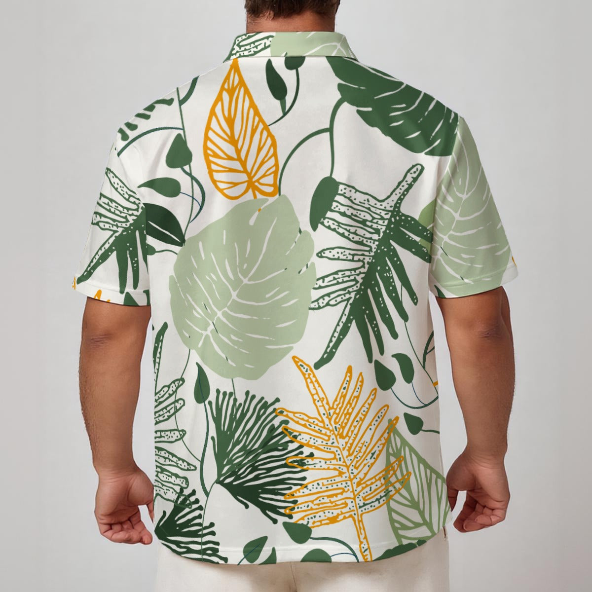 Green Tree Men's Polo Shirt