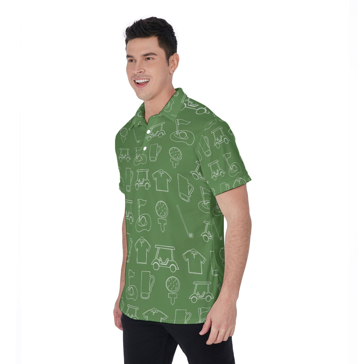 All-Over Golf Men's Polo Shirt