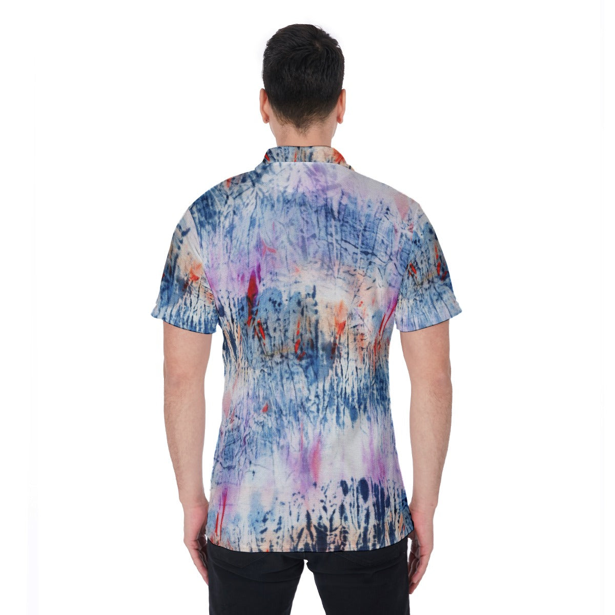 Watercolor Men's Polo Shirt