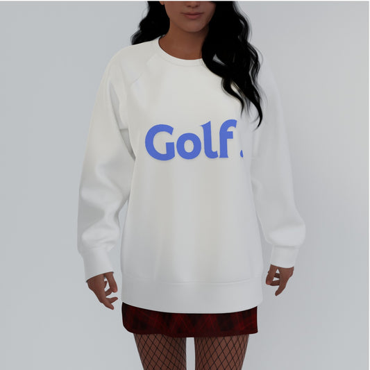 Golf. Women's Raglan Sleeve Sweatshirt