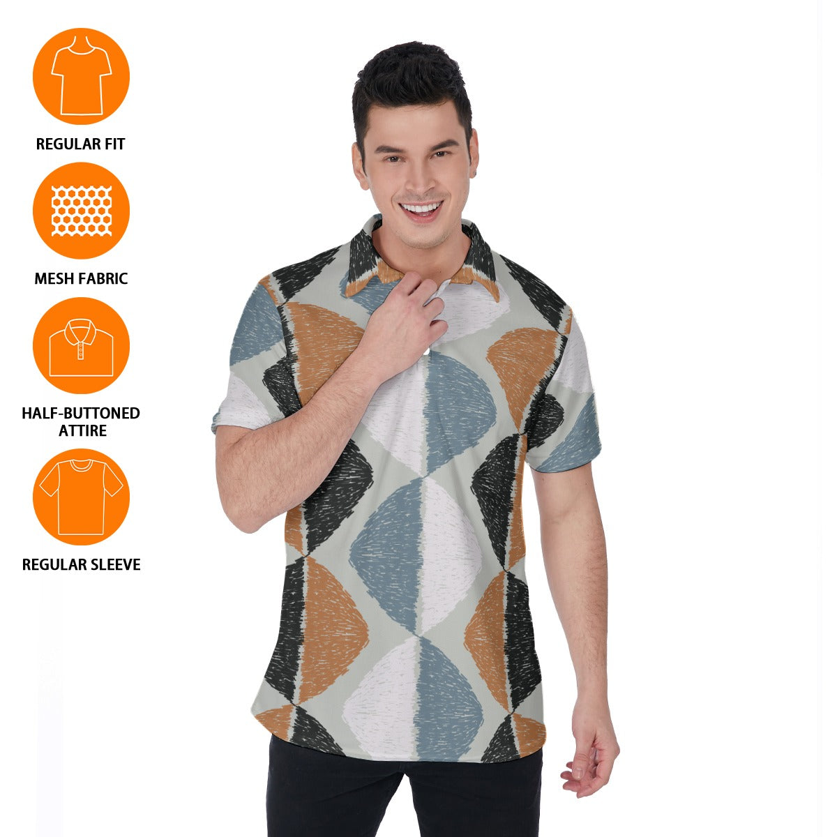 Rock Garden Men's Polo Shirt