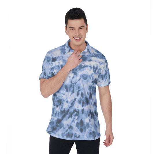 Blue Hippie Men's Polo Shirt