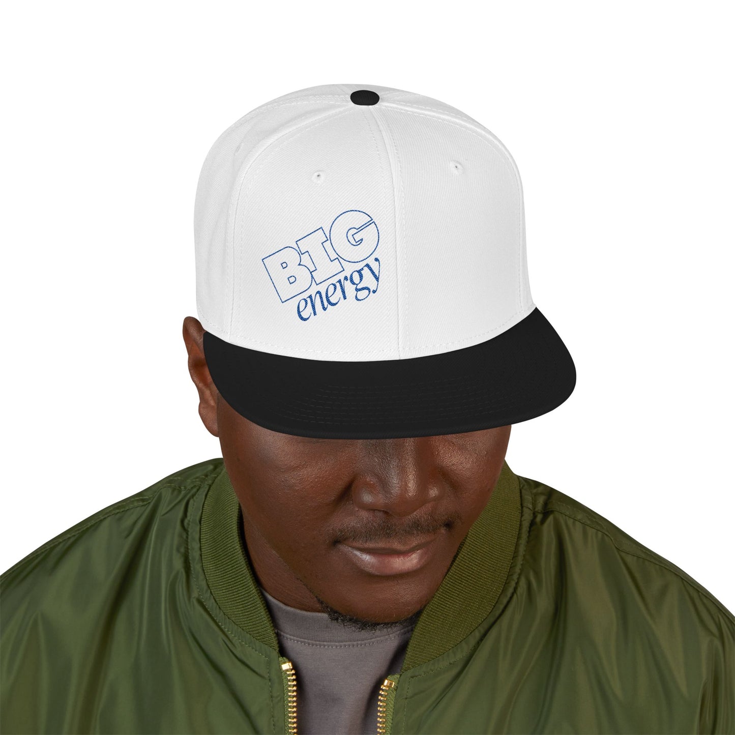 Big Energy Embroidered Snapback Hat
