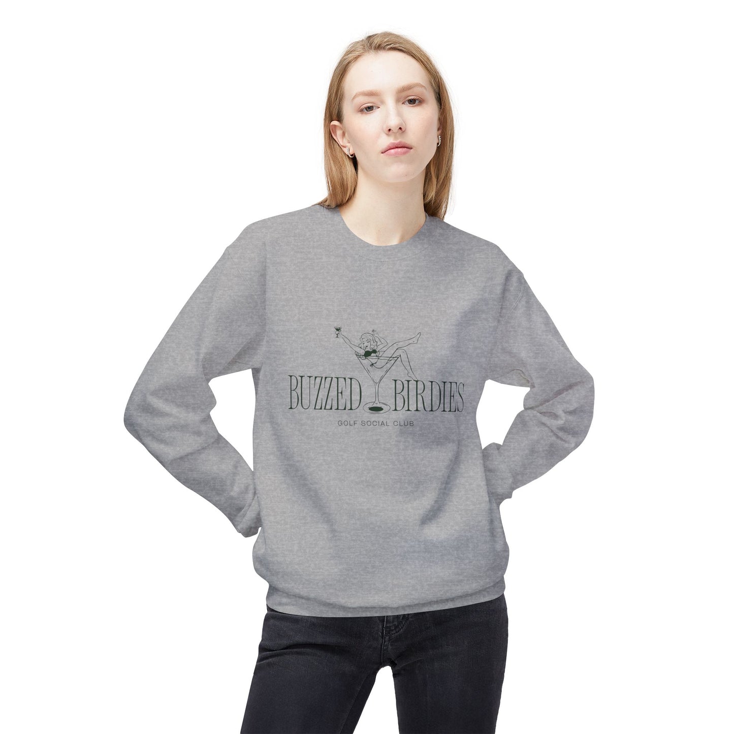 "Buzzed Birdies" Cocktail Lounge Crewneck