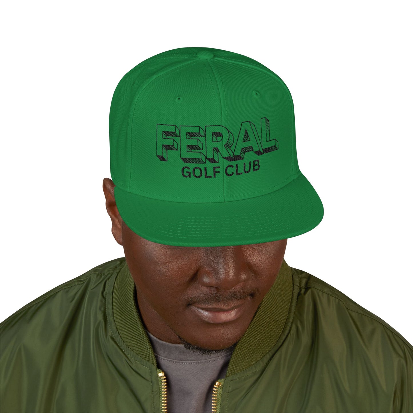Feral Golf Club Stylish Snapback Cap