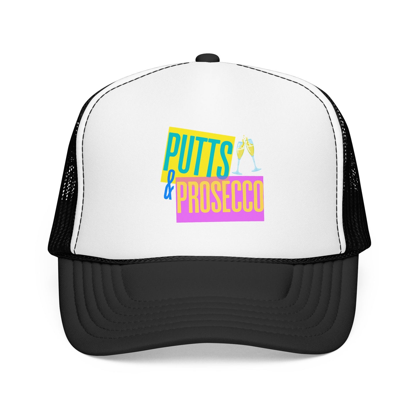 Putts & Prosecco Trucker Hat