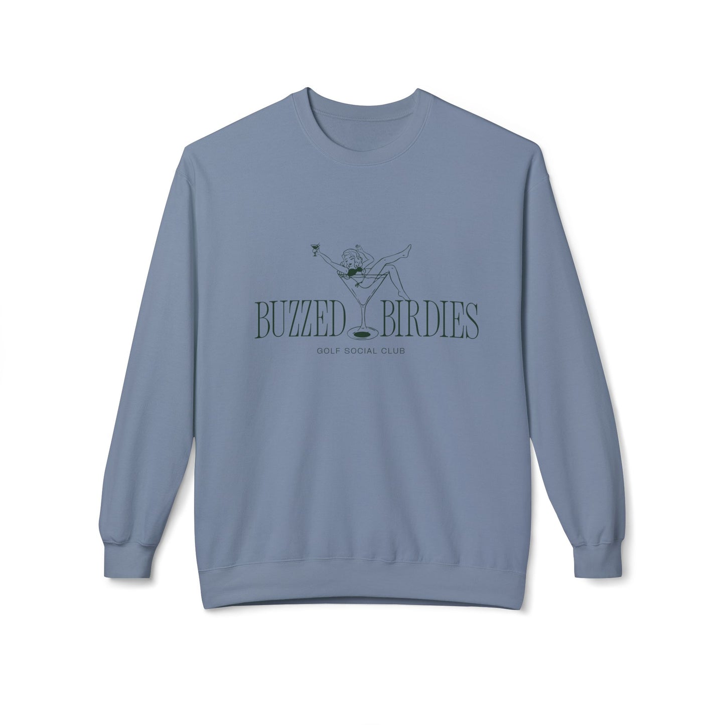 "Buzzed Birdies" Cocktail Lounge Crewneck