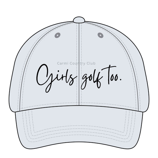 Girls Golf Too Women's Ponytail Hat - CCC