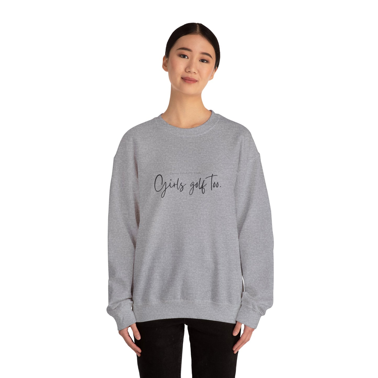 Girls Golf Too Crewneck Sweatshirt - CCC