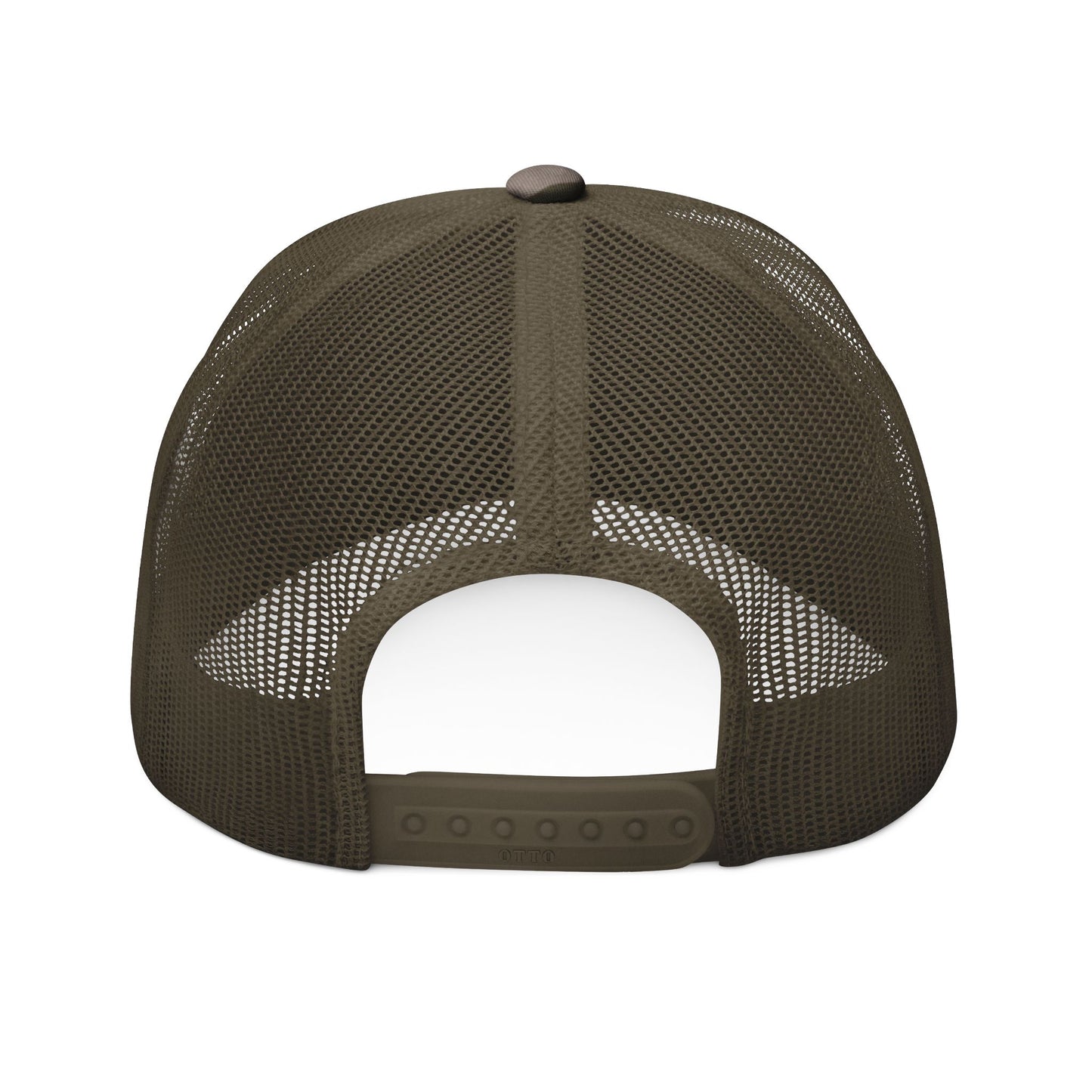 Zero Putts Given Camouflage Trucker Hat