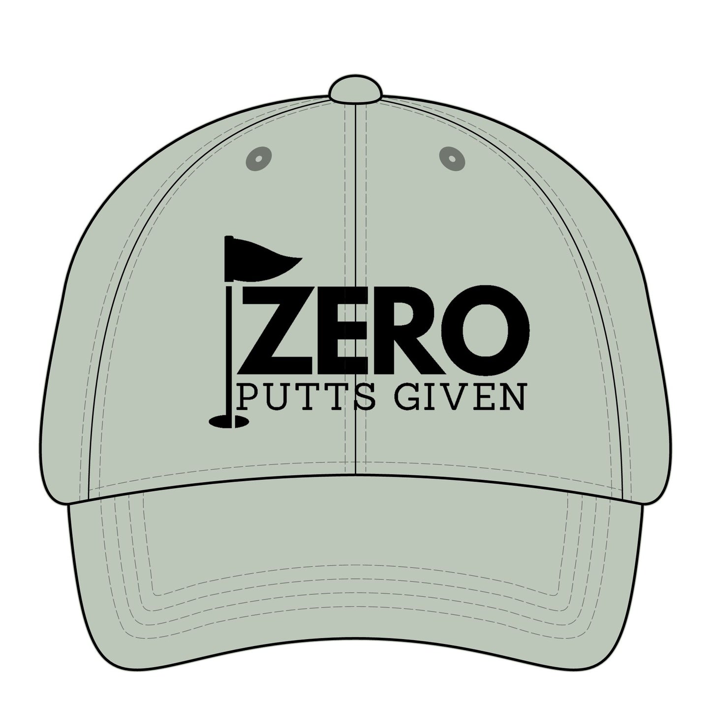 Zero Putts Given Women's Ponytail Hat