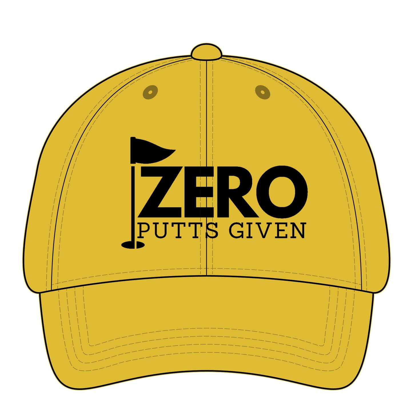 Zero Putts Given Women's Ponytail Hat