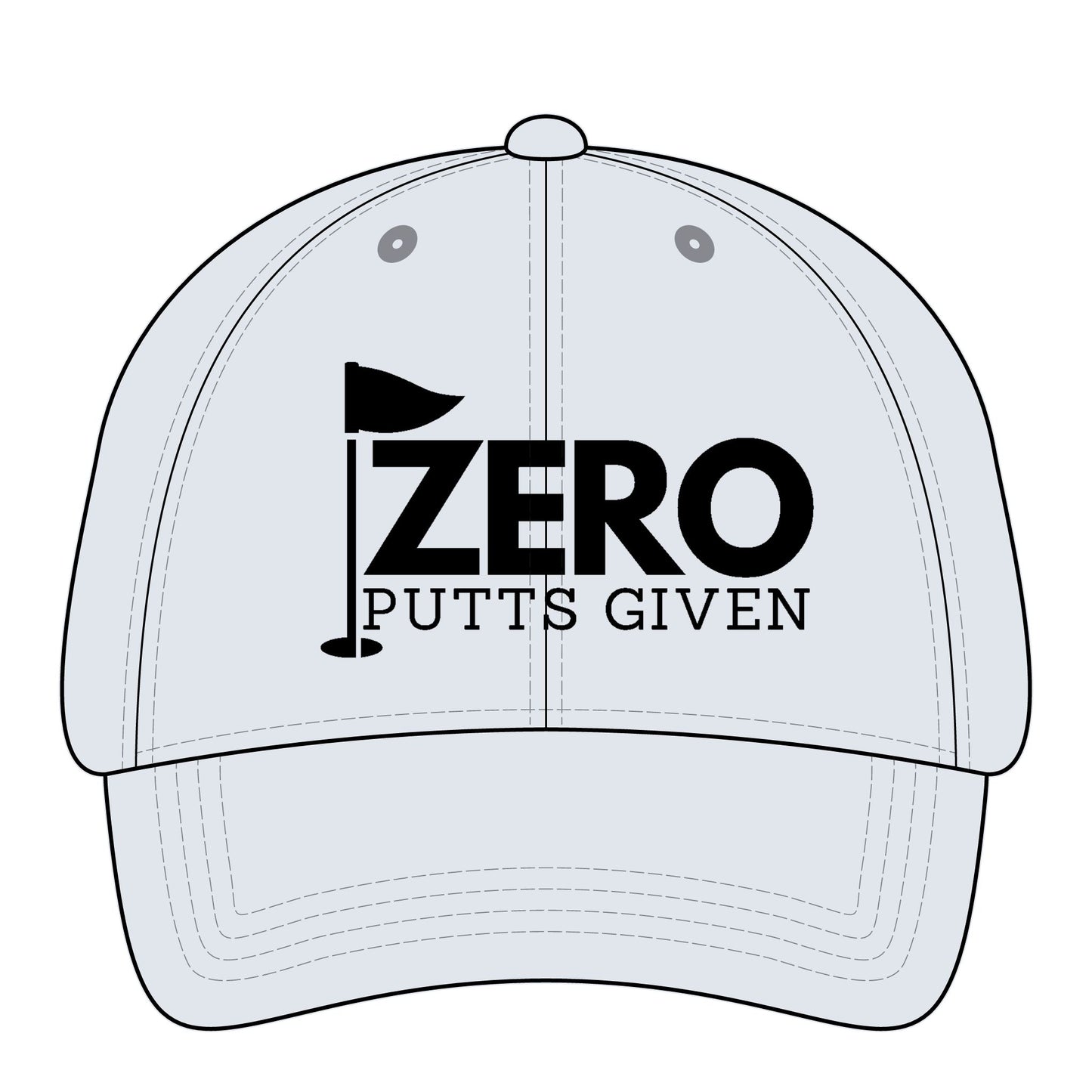 Zero Putts Given Women's Ponytail Hat