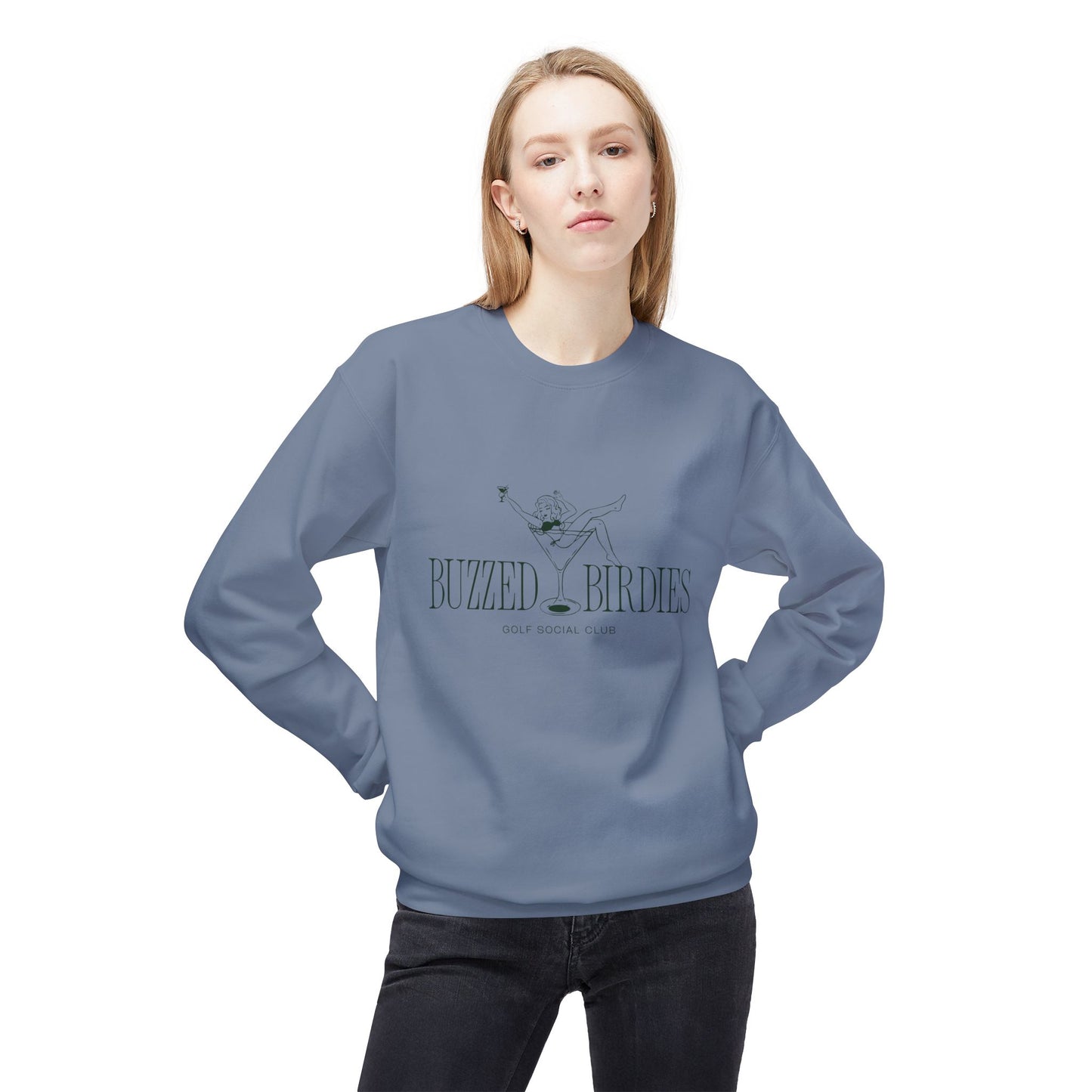 "Buzzed Birdies" Cocktail Lounge Crewneck