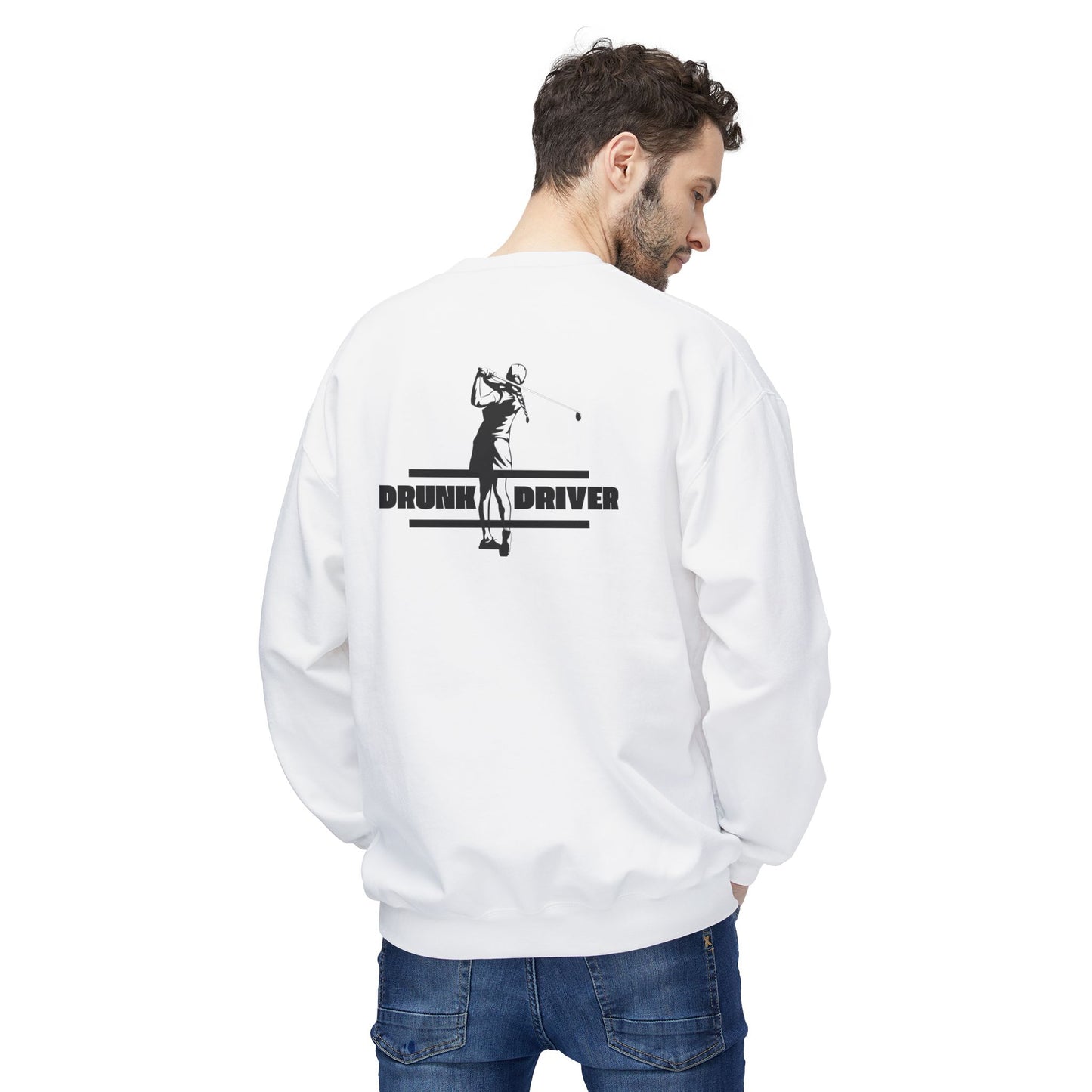 Funny Gift for Golfers - 'Drunk Driver' Unisex Sweatshirt