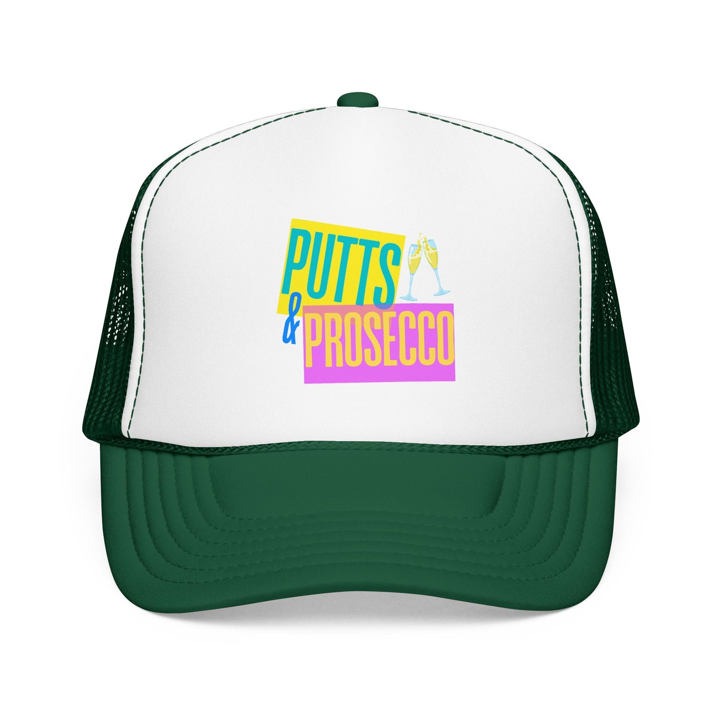 Putts & Prosecco Trucker Hat