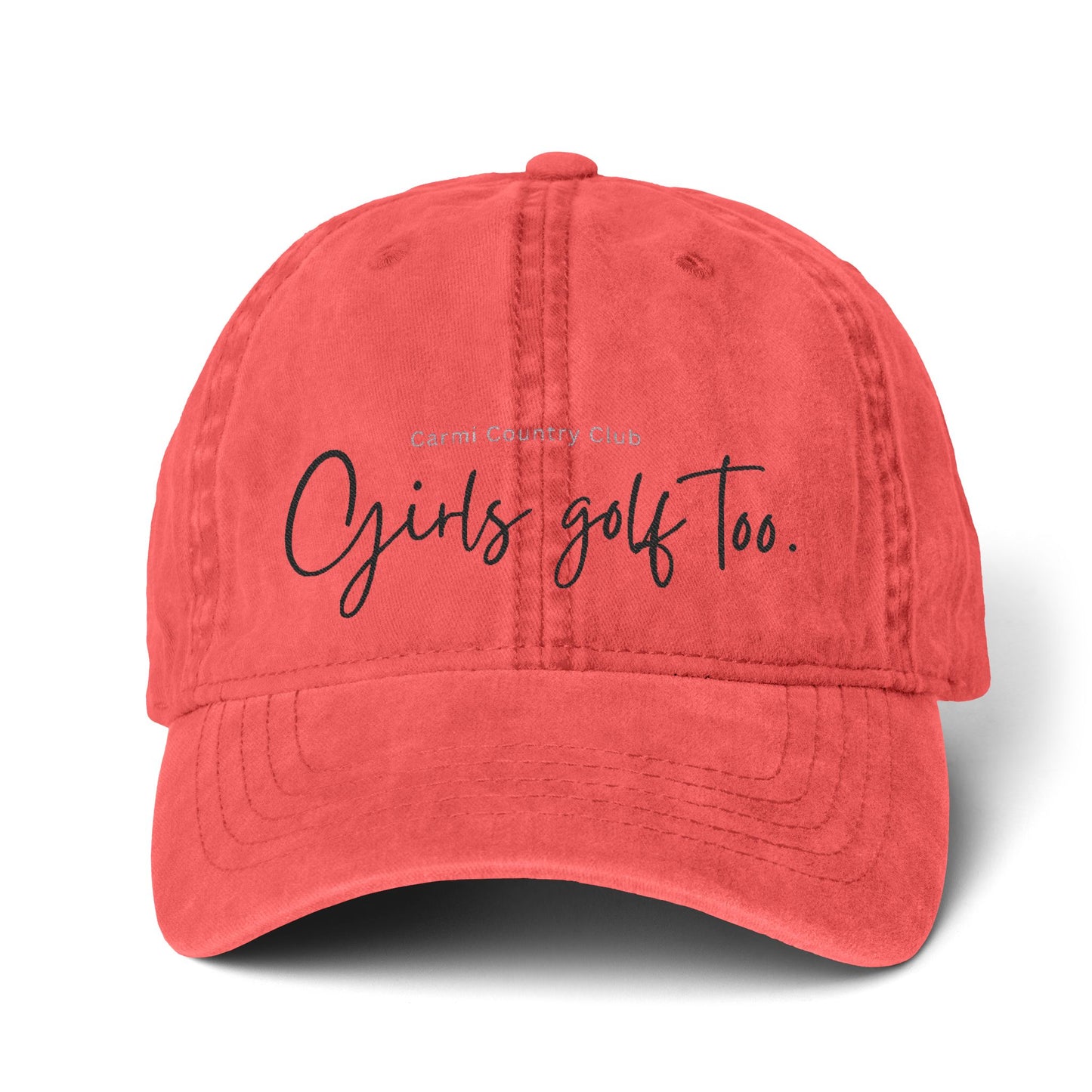 Girls Golf Too Women's Ponytail Hat - CCC
