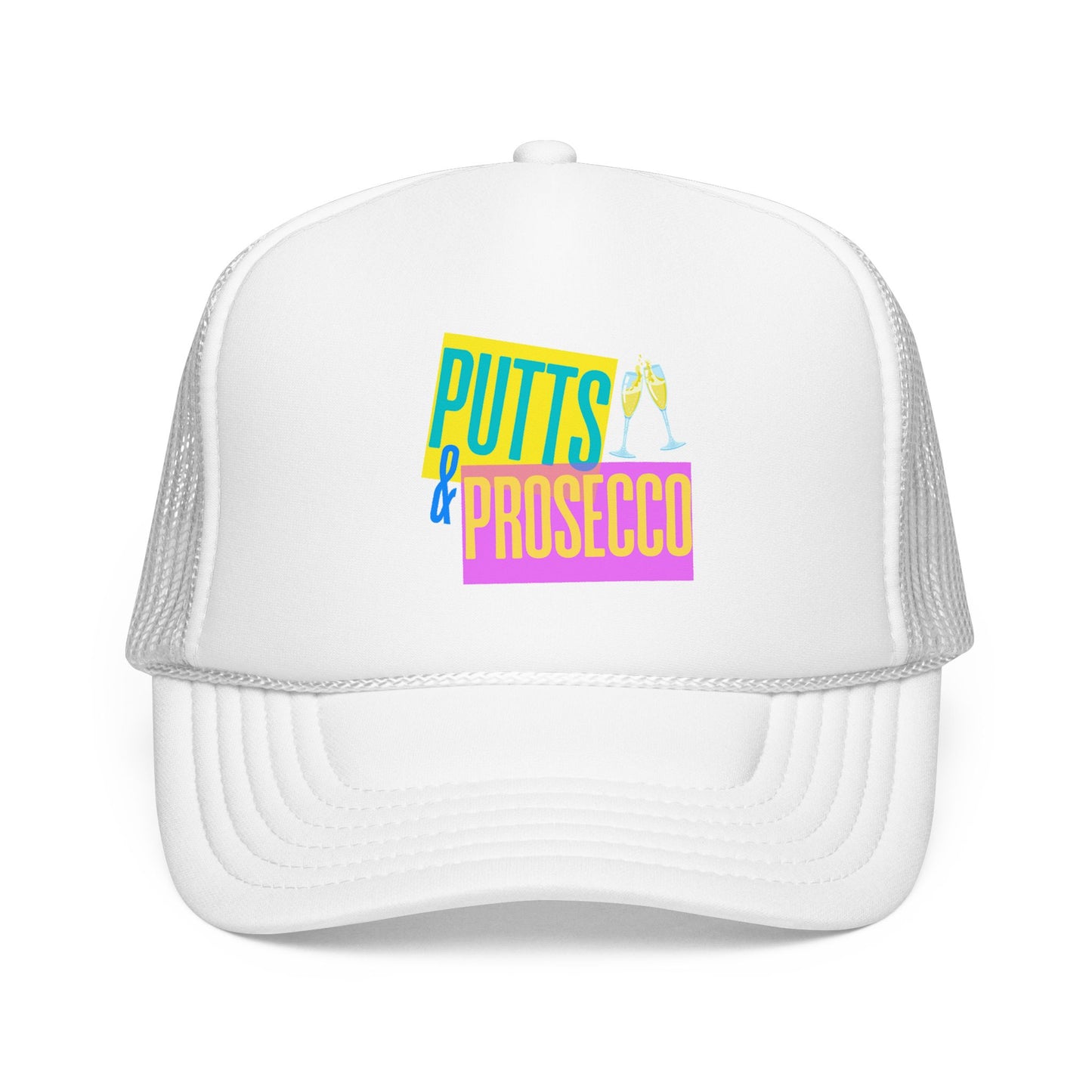 Putts & Prosecco Trucker Hat