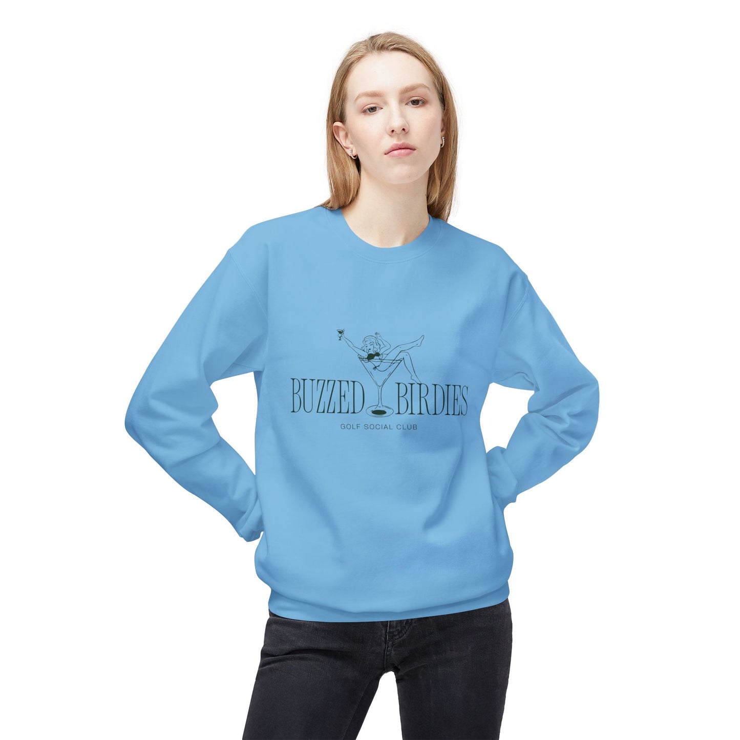 "Buzzed Birdies" Cocktail Lounge Crewneck