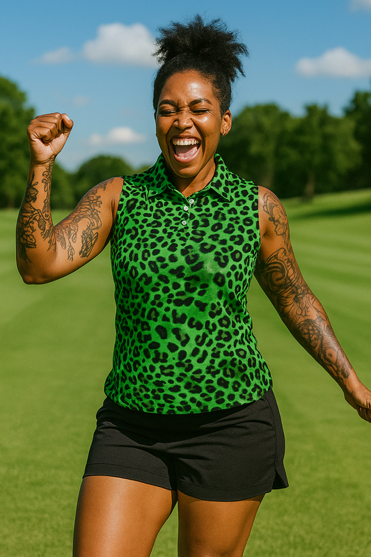 Welcome to the Jungle Women's Sleeveless POLO Shirt