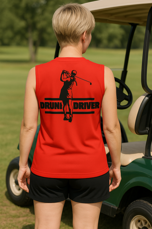Drunk Driver Women's Sleeveless POLO Shirt