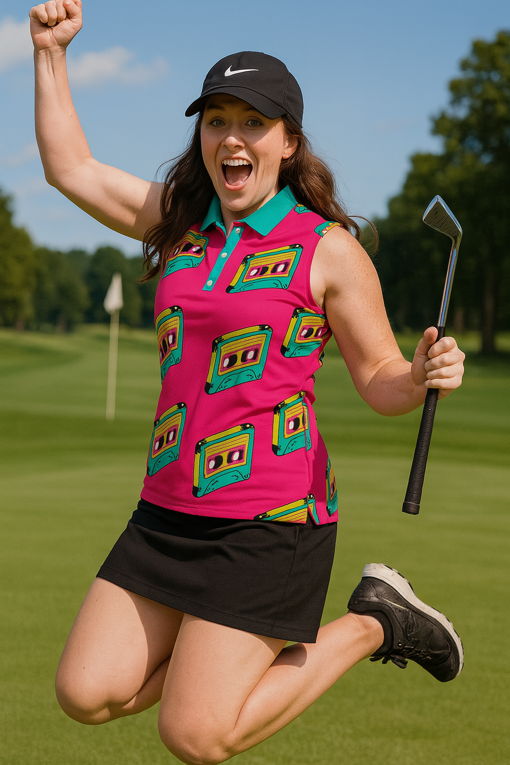 Mix Tape Women's Sleeveless POLO Shirt