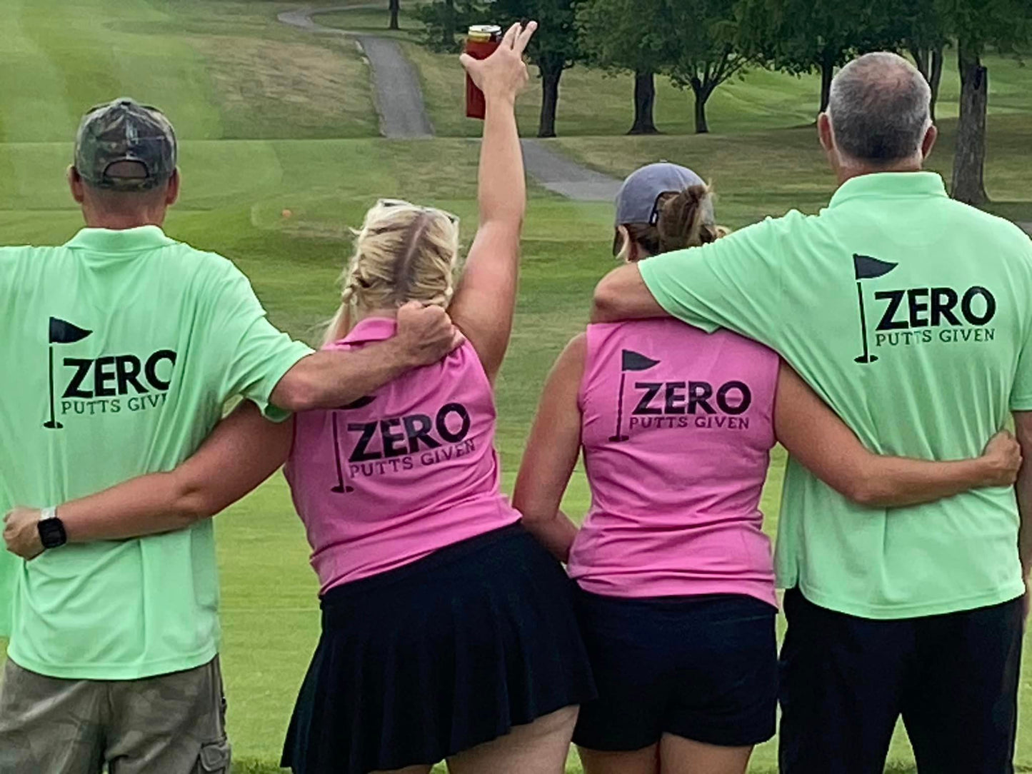 ZERO Putts Given Women's Sleeveless POLO Shirt