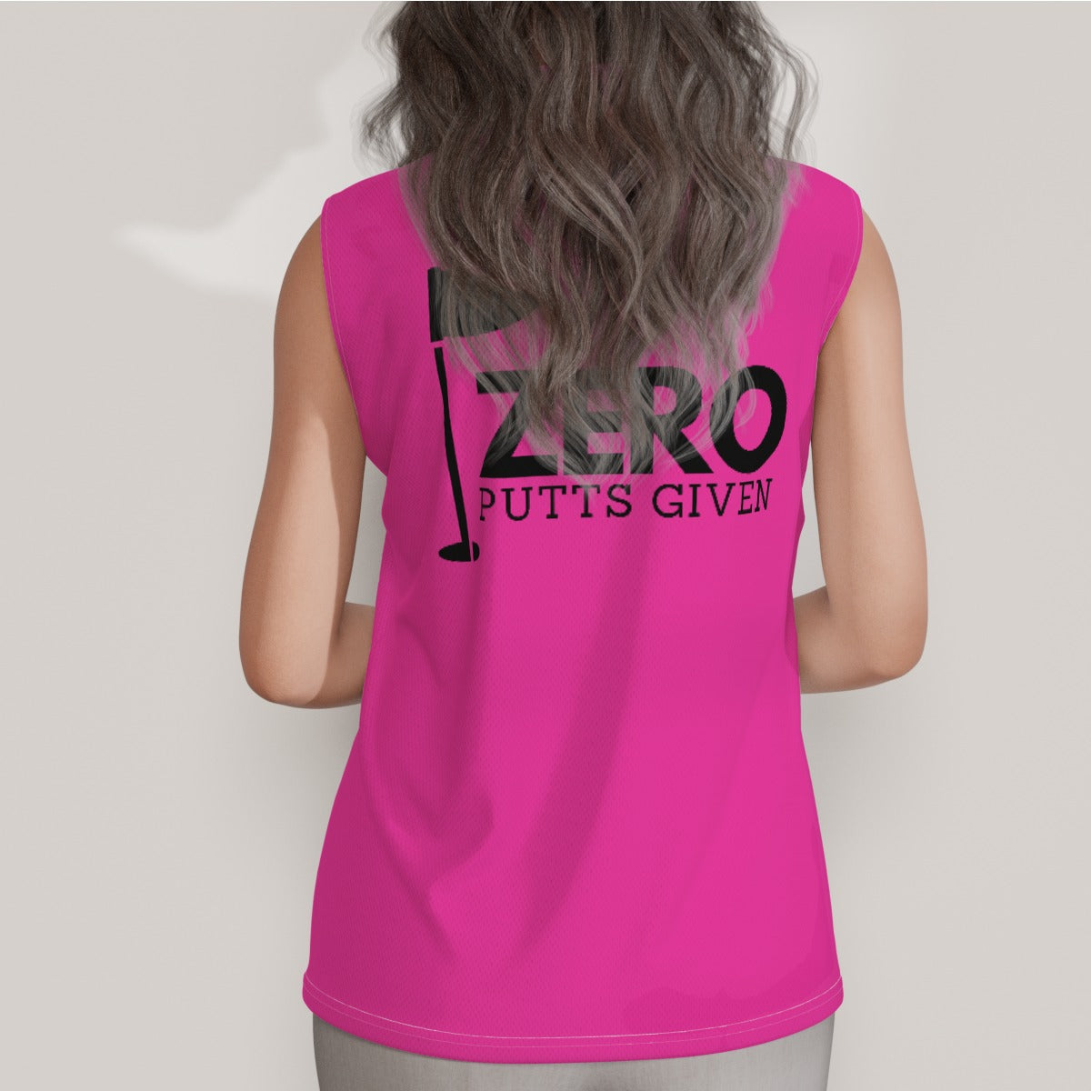 ZERO Putts Given Women's Sleeveless POLO Shirt